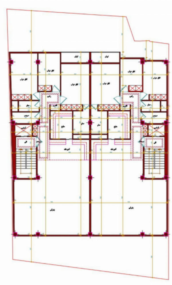 آپارتمان 200 متری سه خوابه در خیابان هراز آمل