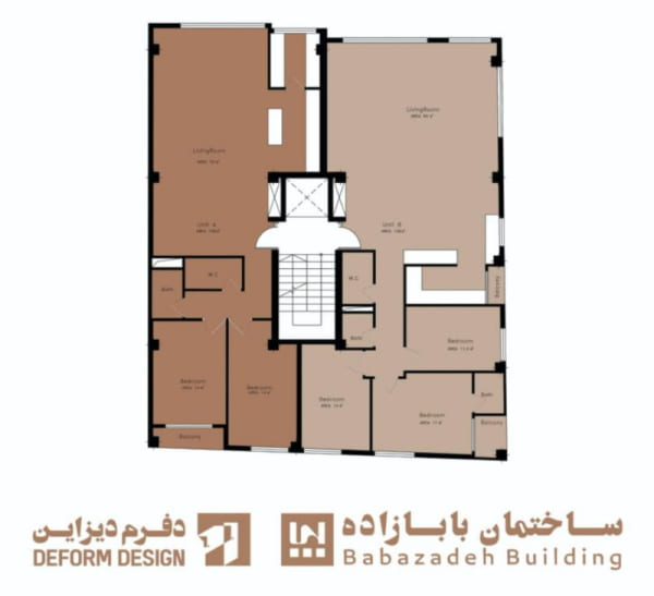 آپارتمان 115 متری در آمل