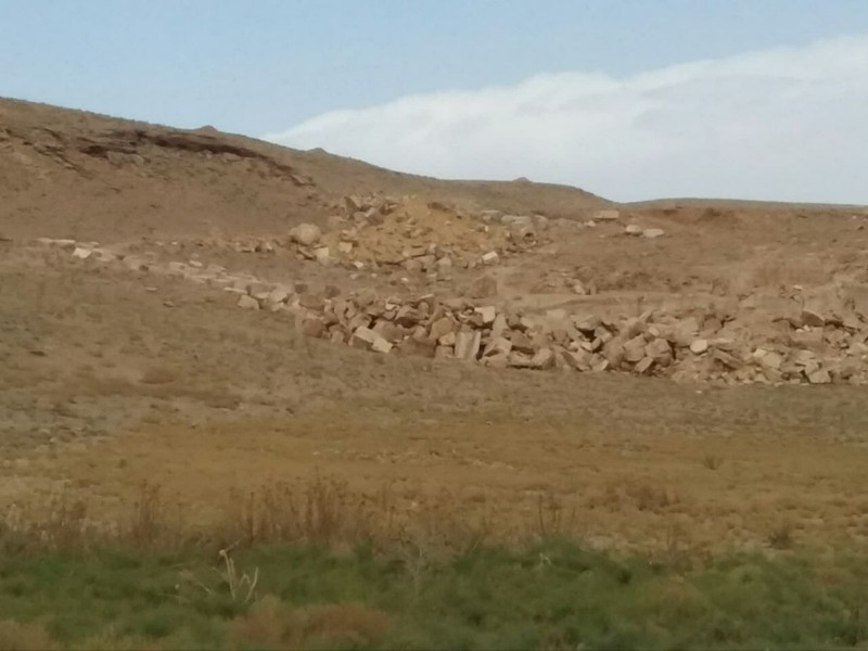 زمین 7000 متری در جاده آذرشهر تبریز