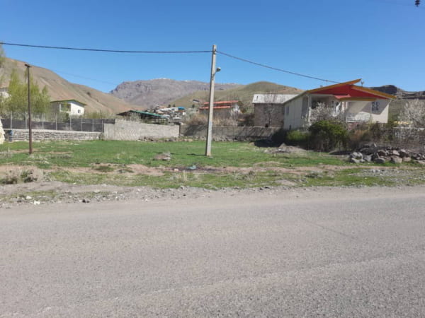 زمین 708 متری در روستای اوانک طالقان