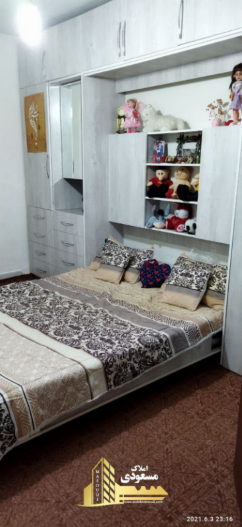 آپارتمان 84 متری دو خوابه در آزادگان شهریار