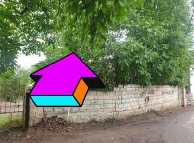 زمین 215 متری در کلاردشت