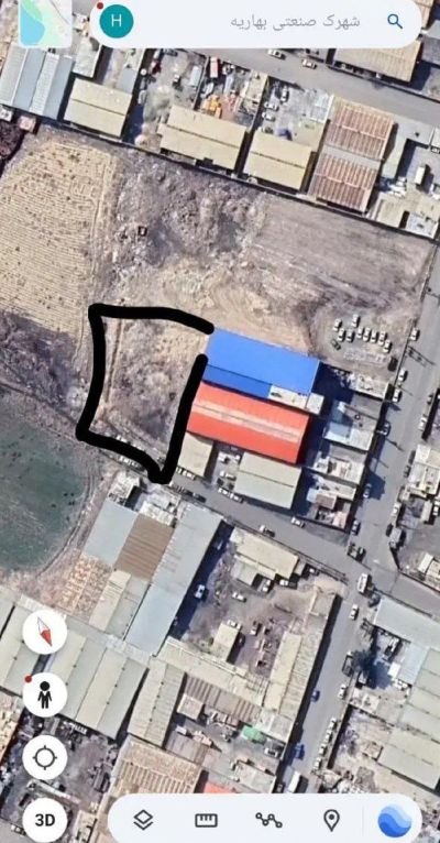 زمین 1200 متری در گلستان شهرستان بهارستان