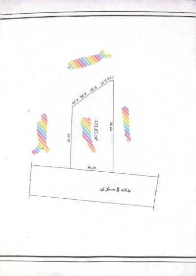 زمین 471 متری در هلستان نوشهر