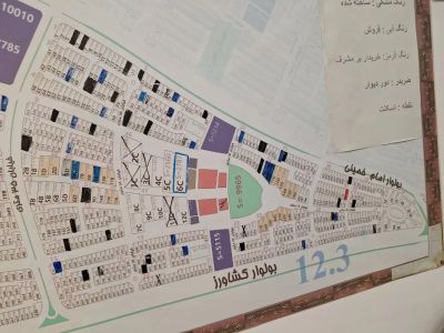 زمین 225 متری در بلوار امام خمینی گلبهار