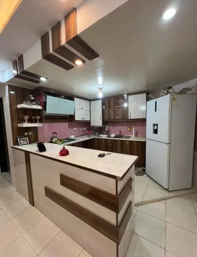 آپارتمان 80 متری دو خوابه در برونسی گلبهار