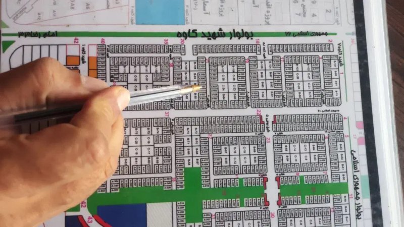 زمین 200 متری در گلبهار13474419561