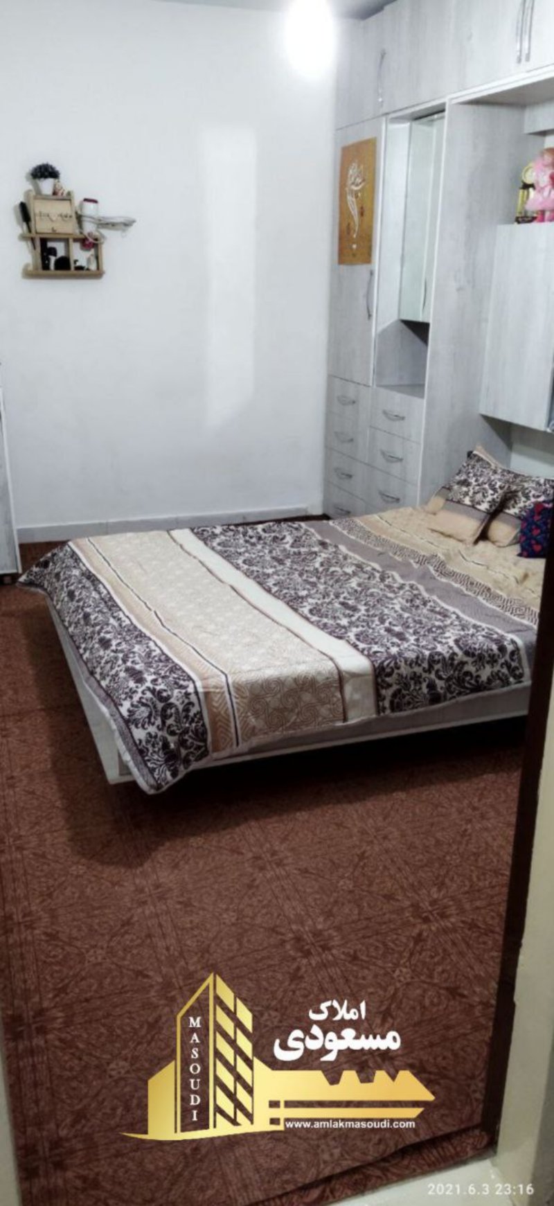 آپارتمان 85 متری دو خوابه در آزادگان شهریار13778626736