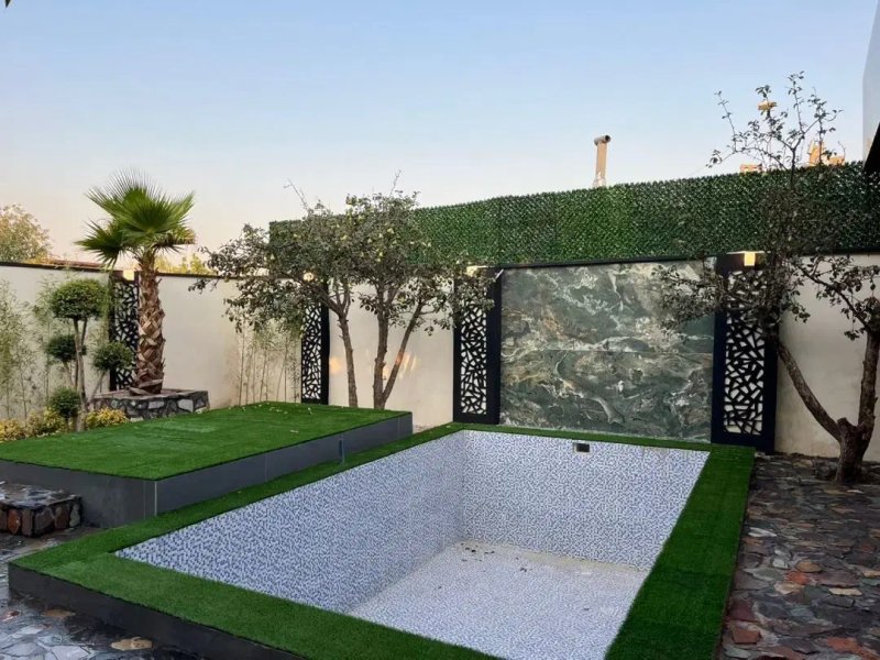 ویلا 225 متری دو خوابه در شهرک زعفرانیه کرج13812627636