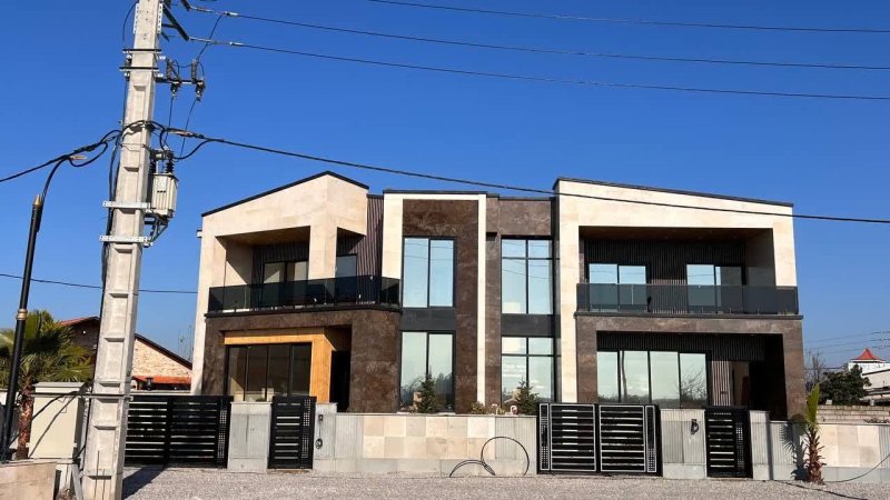 ویلا 200 متری سه خوابه در شیر کلا چمستان13894829014