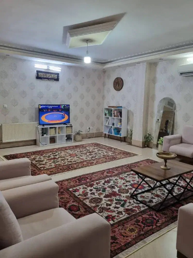 آپارتمان 120 متری دو خوابه در پردیسان قم14152132590