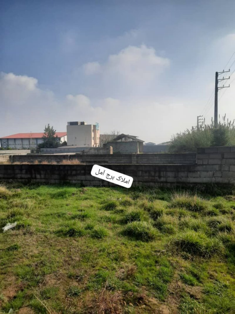 زمین 110 متری در جاده بابل آمل14192233290