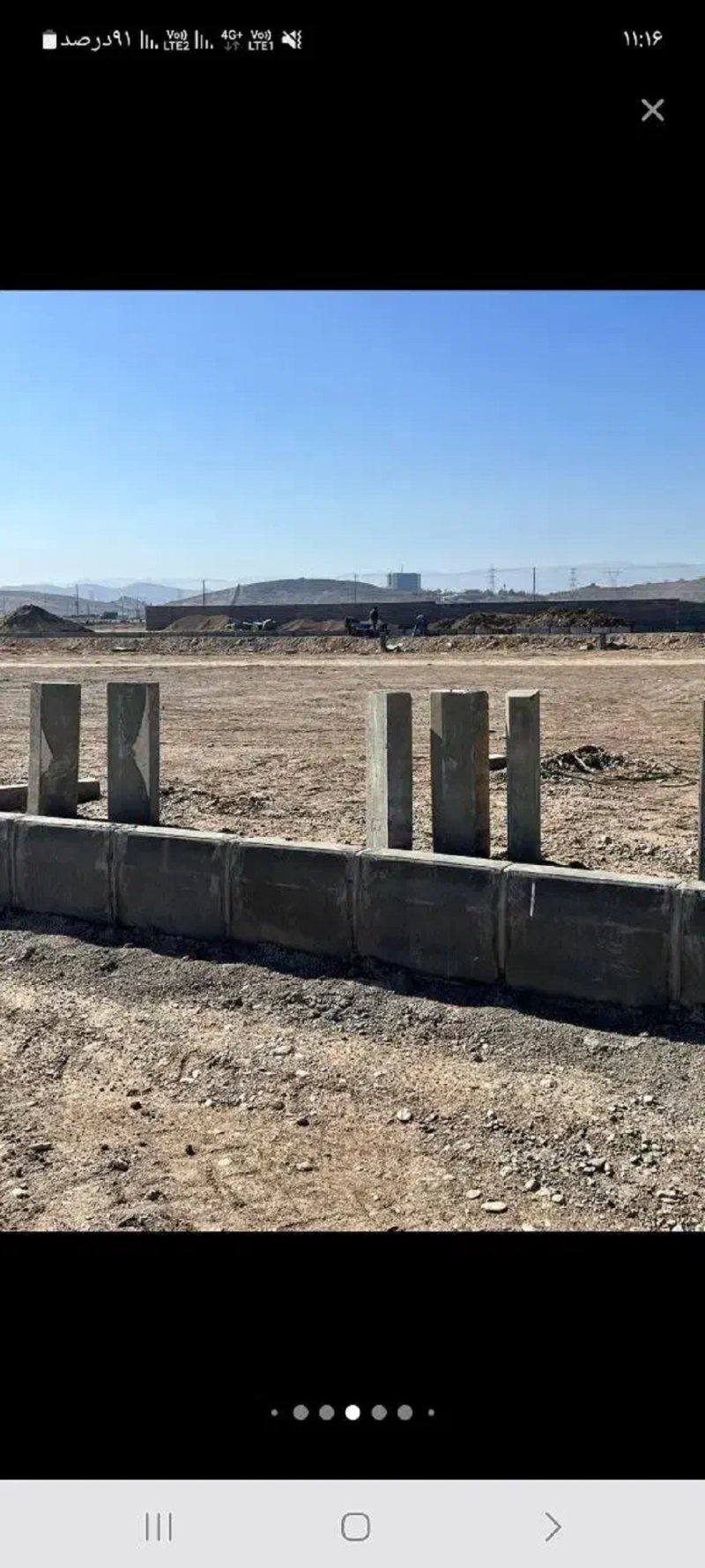 زمین 100 متری در الهیه مشهد14282034685