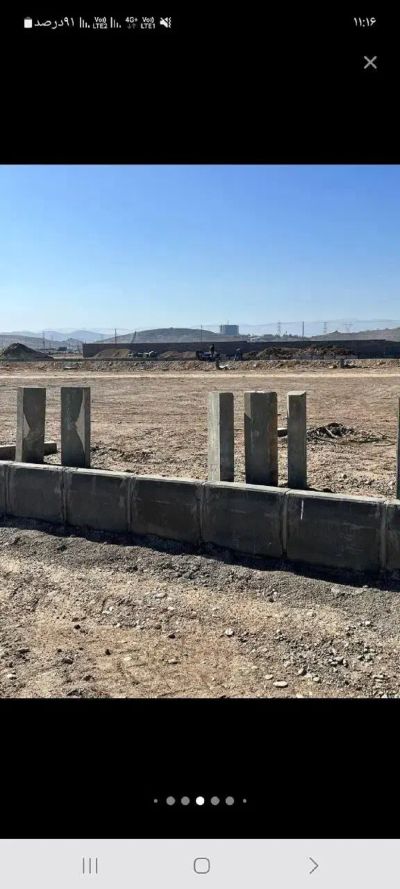 زمین 100 متری در الهیه مشهد