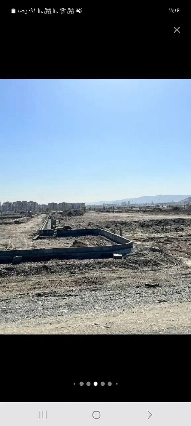 زمین 100 متری در الهیه مشهد14282034686