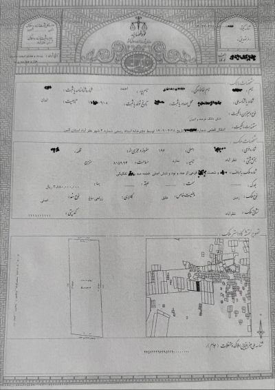 زمین 8200 متری در شهرک زعفرانیه کرج