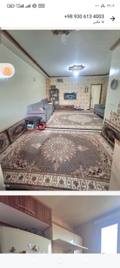 آپارتمان 73 متری دو خوابه در فاز 2 اندیشه
